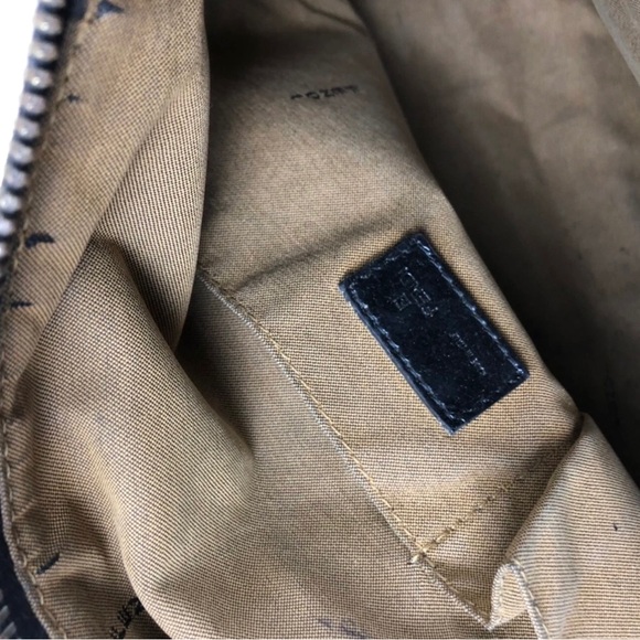 Fendi FF Quilted Coated Canvas Embossed Crossbody Bag - Picture 15 of 16